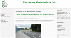 Desktop Screenshot of pinneberger-westumgehung-jetzt.de