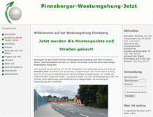 Tablet Screenshot of pinneberger-westumgehung-jetzt.de
